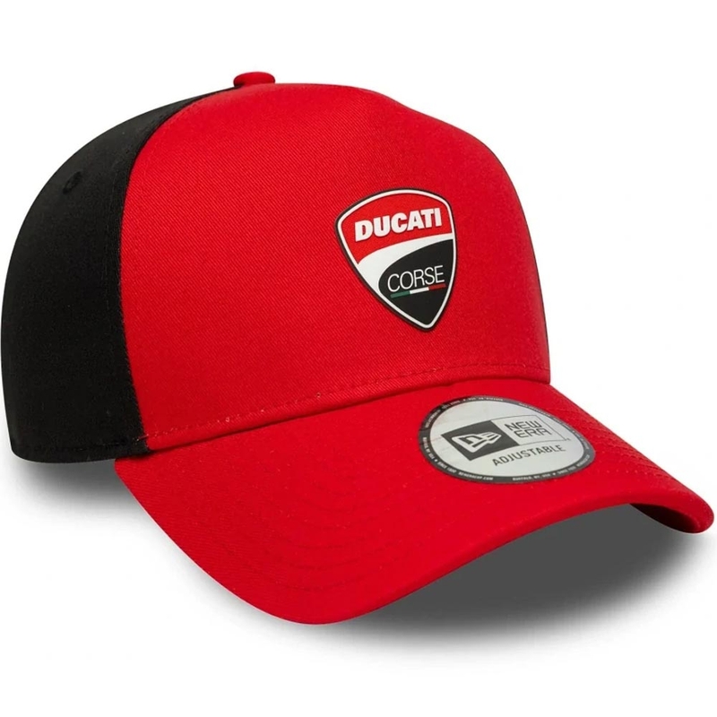 Ducati Corse 9FORTY kapa z logotipom rdeče-črna