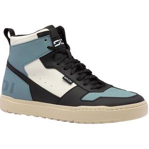 Moto škornji SiDi Lynx črno-mrzlo sivi