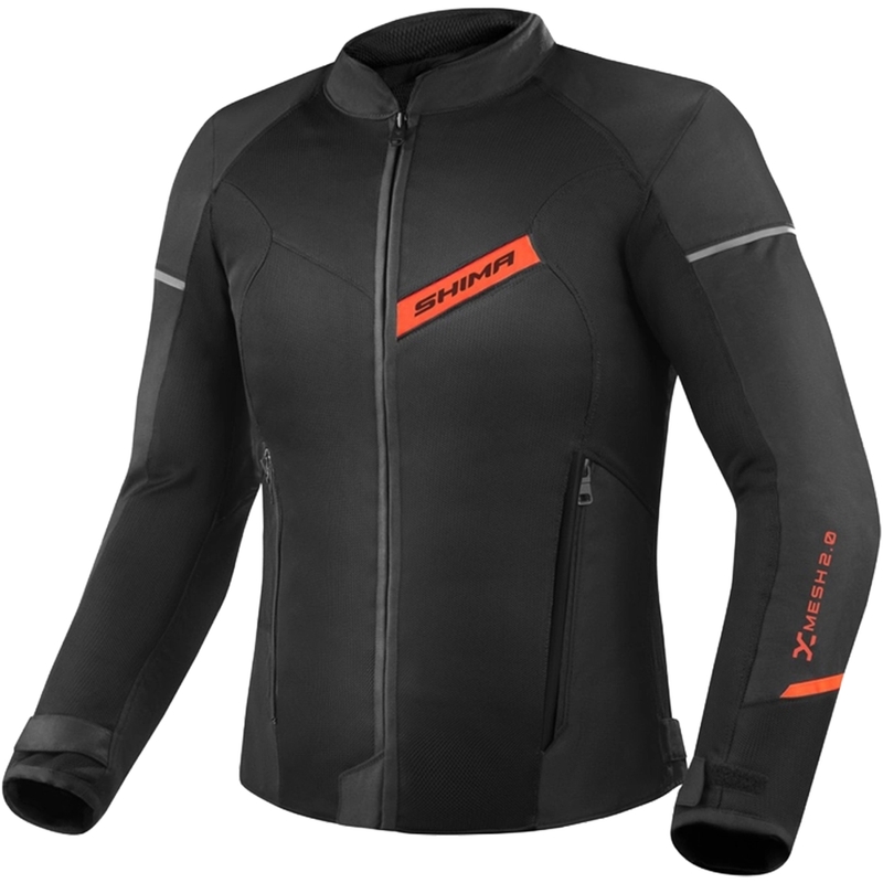 Motoristična jakna Shima X-MESH 2.0 black-red