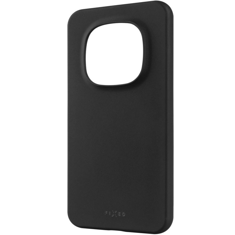 FIXED Story gumiran zadnji ovitek za telefon za Xiaomi Redmi Note 15 Pro 5G črne barve