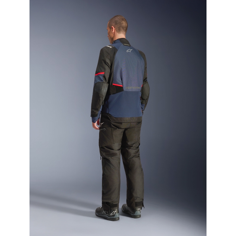 Moto jakna Alpinestars Andes V4 Drystar temno modro-modro-črna