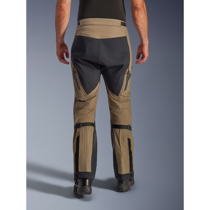 Moto hlače Alpinestar Nazca 3L Gore-Tex PRO svetlo rjavo-črne