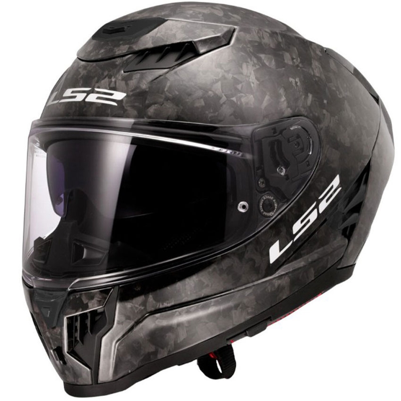 LS2 FF807 Dragon Forged Carbon polnoobrazna motoristična čelada