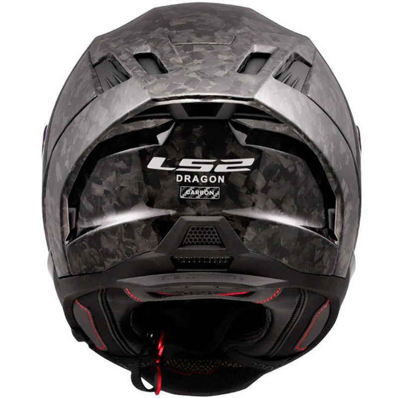 LS2 FF807 Dragon Forged Carbon polnoobrazna motoristična čelada