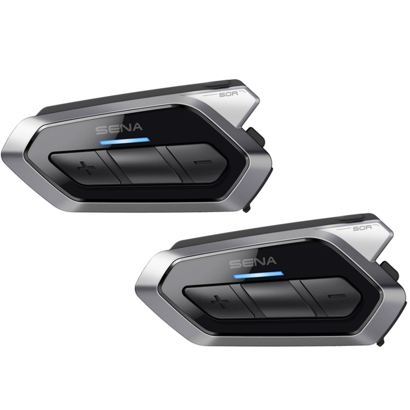 Komplet 2 slušalk za prostoročno telefoniranje Bluetooth SENA 50R