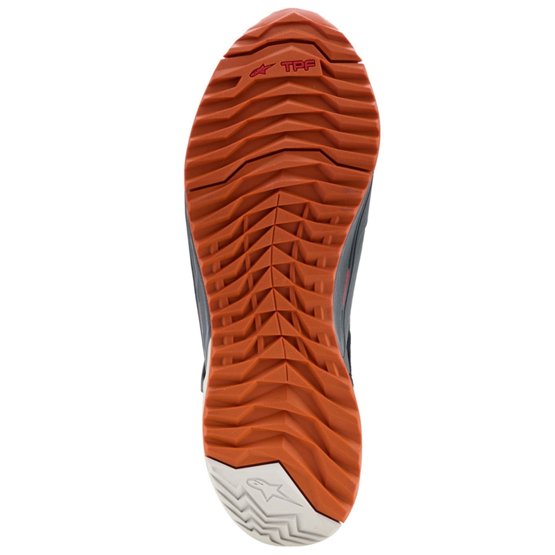 Moto škornji Alpinestars CR-X Drystar črno-temno sivo-oranžni