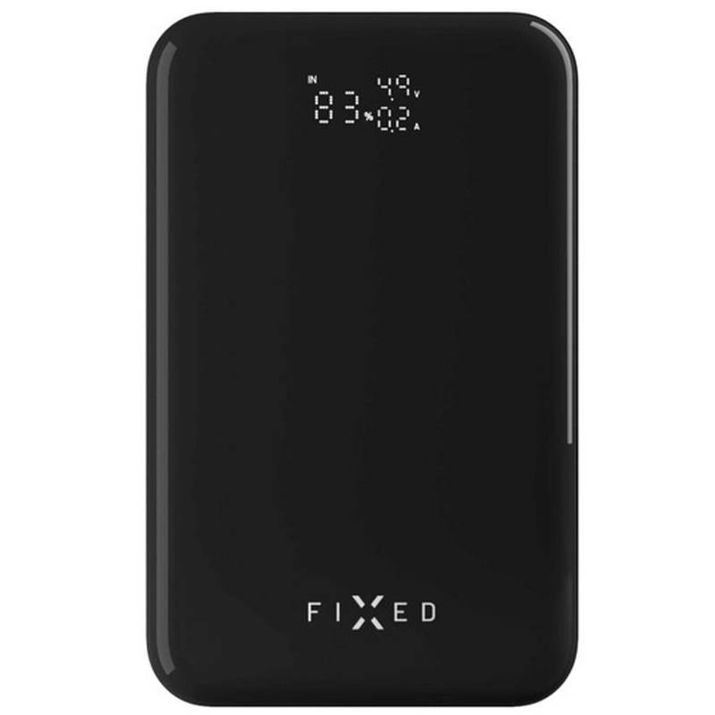 Powerbank Fixed Zen 20 Pro z LCD zaslonom črn