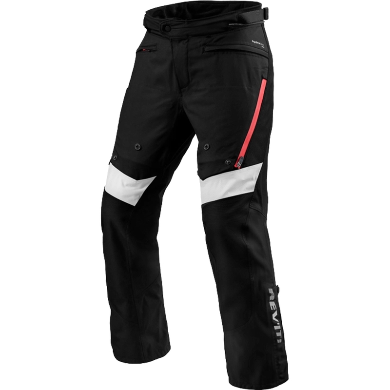 Revit Horizon 3 H2O Black/Red Motoristične hlače