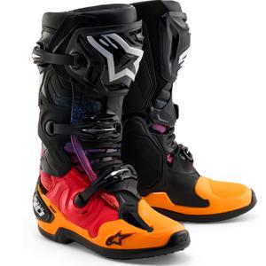 Moto škornji Alpinestars Tech 10 Limited Edition Black Hole črne barve