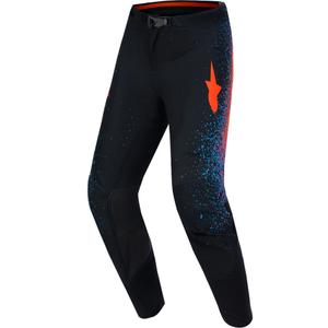 Motokros hlače Alpinestars Supertech Limited Edition Black Hole - črne