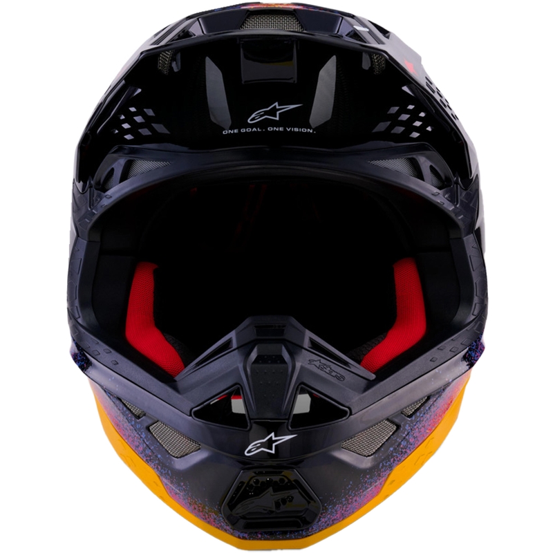 Motokros čelada Alpinestars Supertech S-M10 Limited Edition Black Hole, črne barve