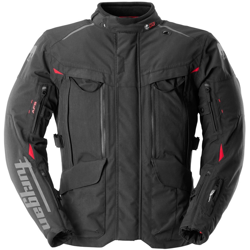 Motoristična jakna Furygan CHALLENGER 3C PRIMALOFT® črno-rdeča