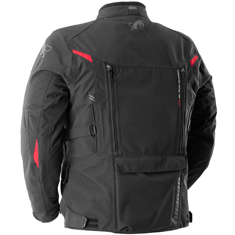 Motoristična jakna Furygan CHALLENGER 3C PRIMALOFT® črno-rdeča
