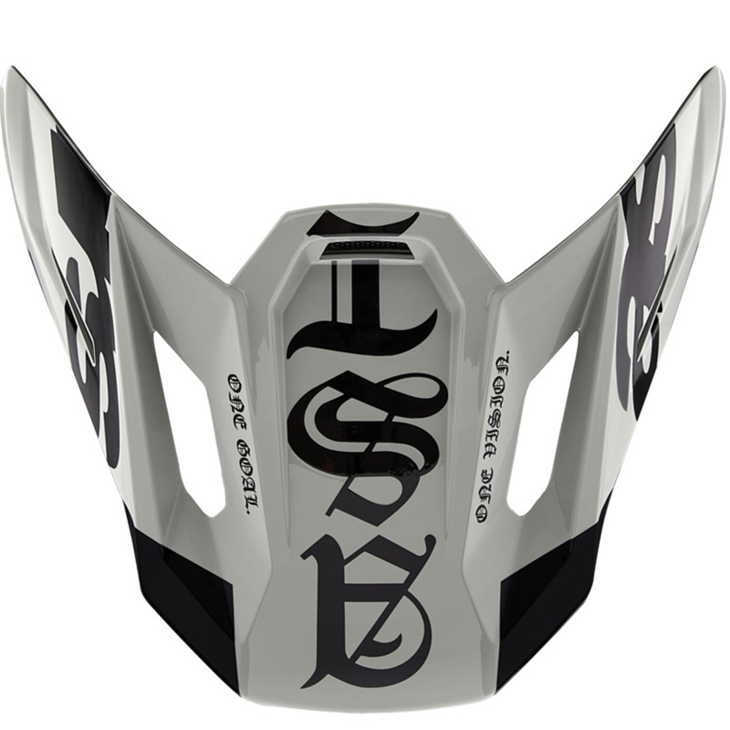 Vizir za motoristično čelado Alpinestars Supertech S-M7 omejena izdaja Wolf Dust peščeno črna