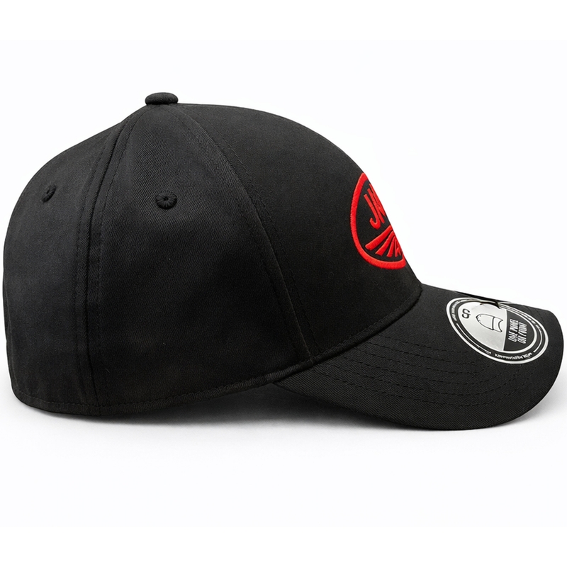 Jawa Snapback kapa črne barve