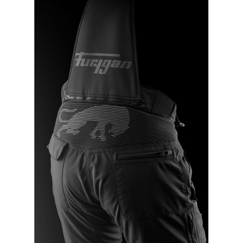 Moto hlače Furygan Redington 3C PRIMALOFT® črne barve