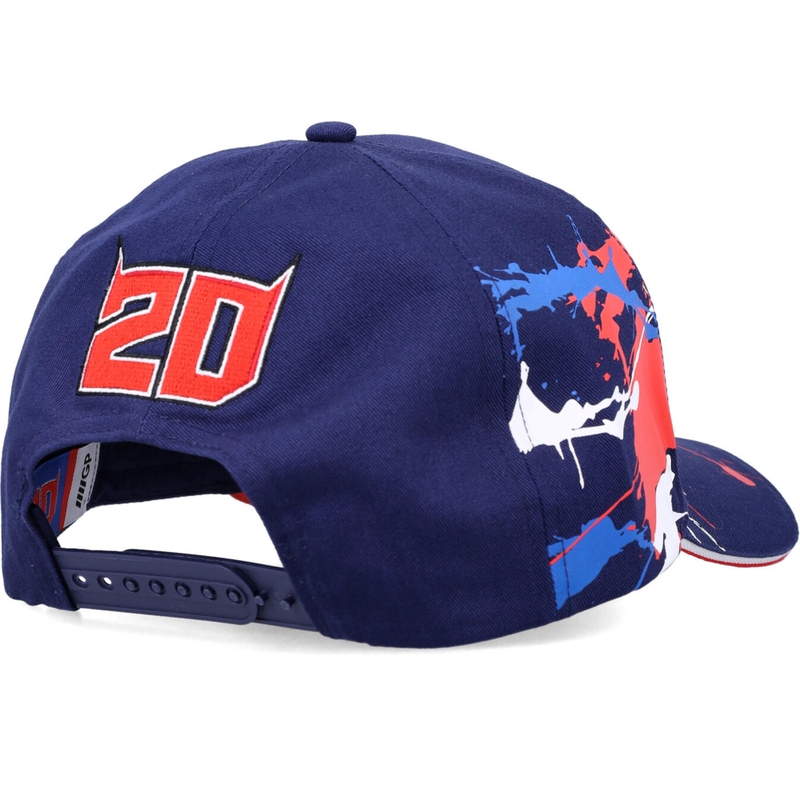 Kapa Fabio Quartararo Baseball Cap 20 modra