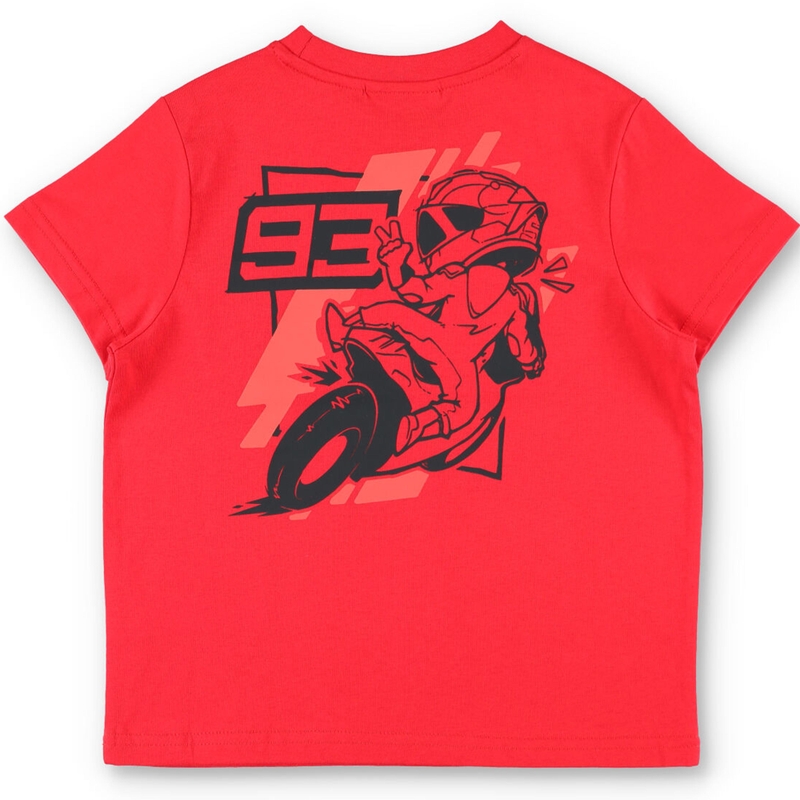 Otroška motoristična majica Ducati Marc Marquez Graphic, rdeča