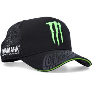 Sponzorska kapa Yamaha Monster Fabio Quartararo, črna