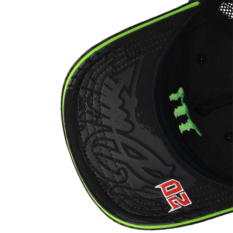 Sponzorska kapa Yamaha Monster Fabio Quartararo, črna