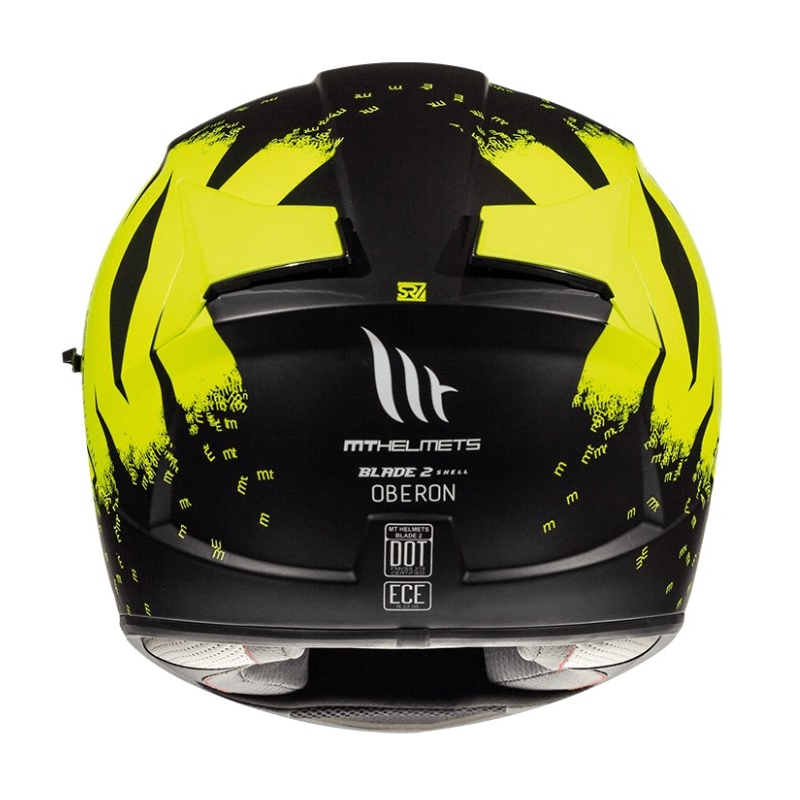 MT Blade 2 SV Oberon črno-fluo rumena integralna motoristična čelada razprodaja