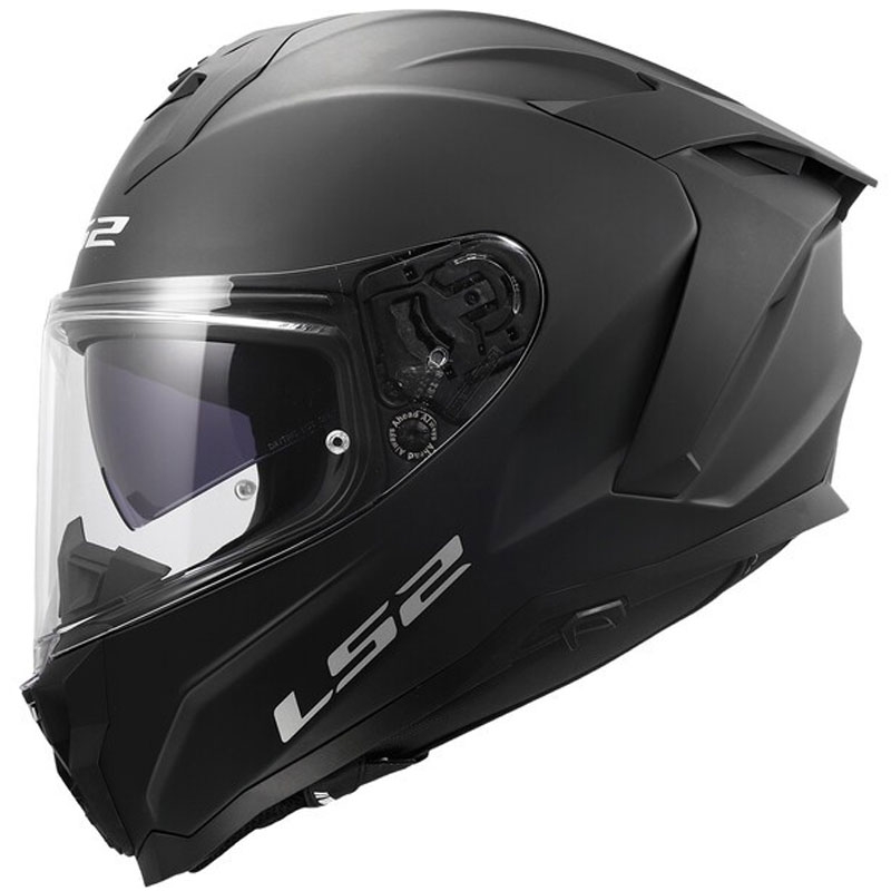 Motoristična čelada LS2 FF817 Challenger II, polno mat črna