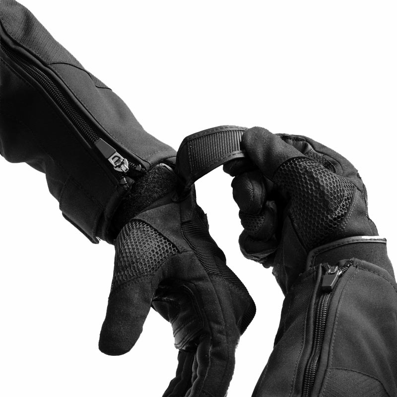 Moto rokavice Rebelhorn Core črne