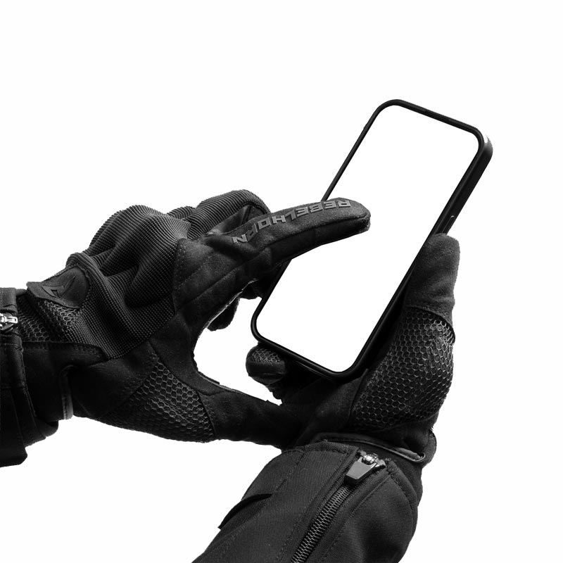 Moto rokavice Rebelhorn Core črne