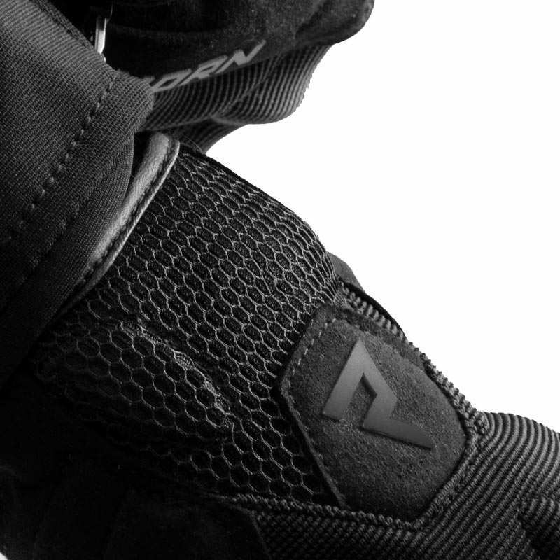 Moto rokavice Rebelhorn Core črno-sivo-fluo rumene