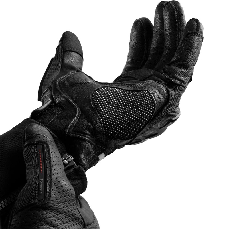 Moto rokavice Rebelhorn Defender črne