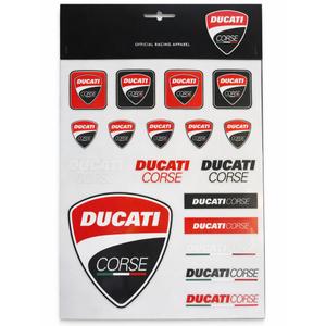 Nalepke Ducati Corse Veliki komplet nalepk večbarvne