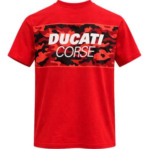 Ducati Corse CAMU majica rdeča