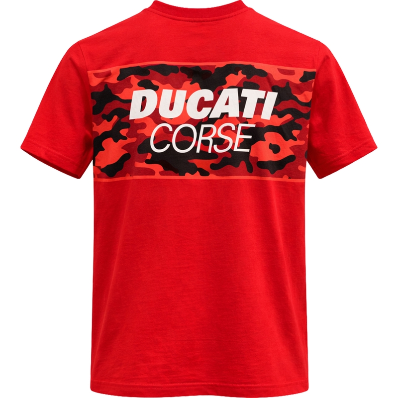 Ducati Corse CAMU majica rdeča