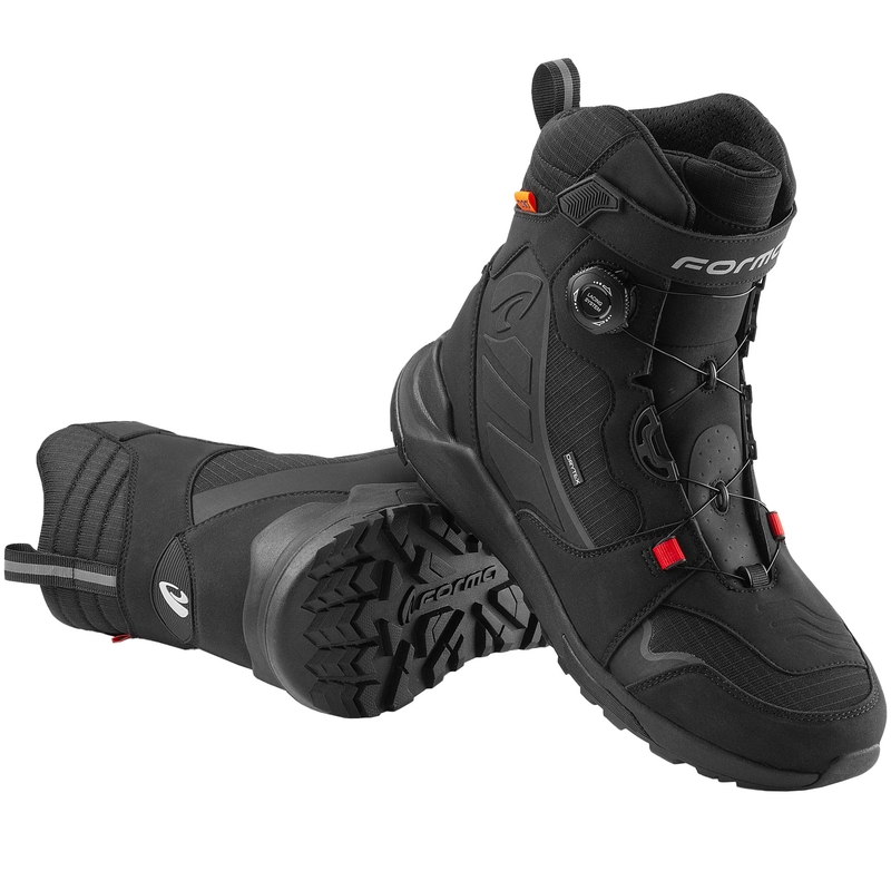 Moto škornji Forma ADV Kite Dry črno-črni