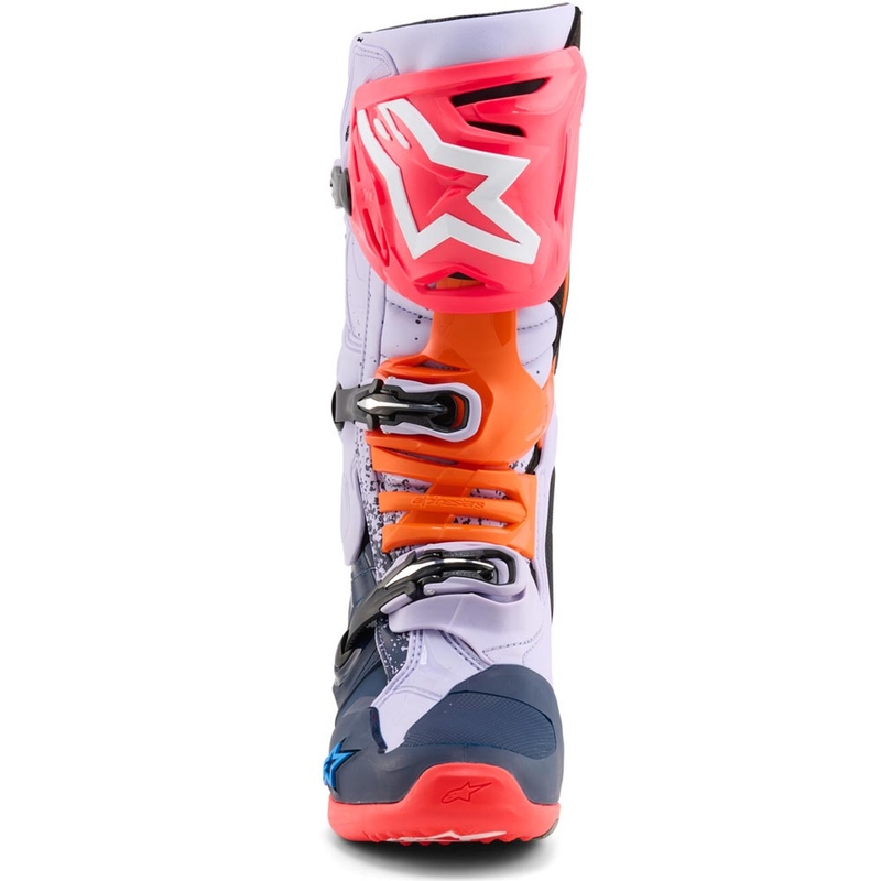Motokros škornji Alpinestars TECH 10 Limited Edition Records črne barve