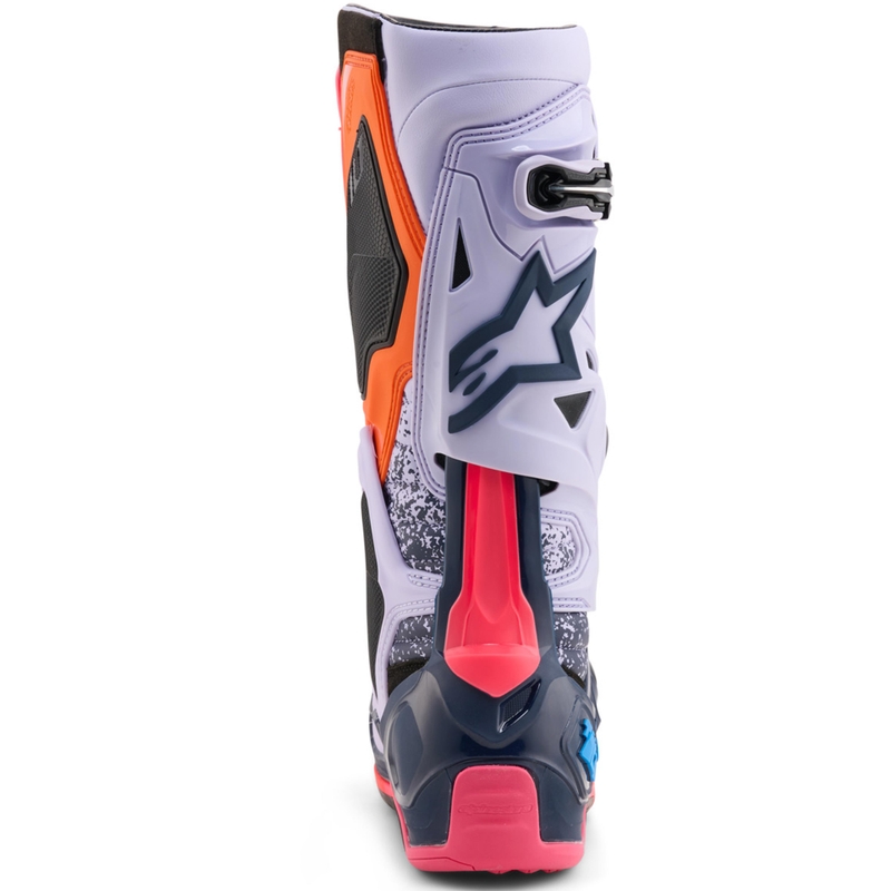 Motokros škornji Alpinestars TECH 10 Limited Edition Records črne barve