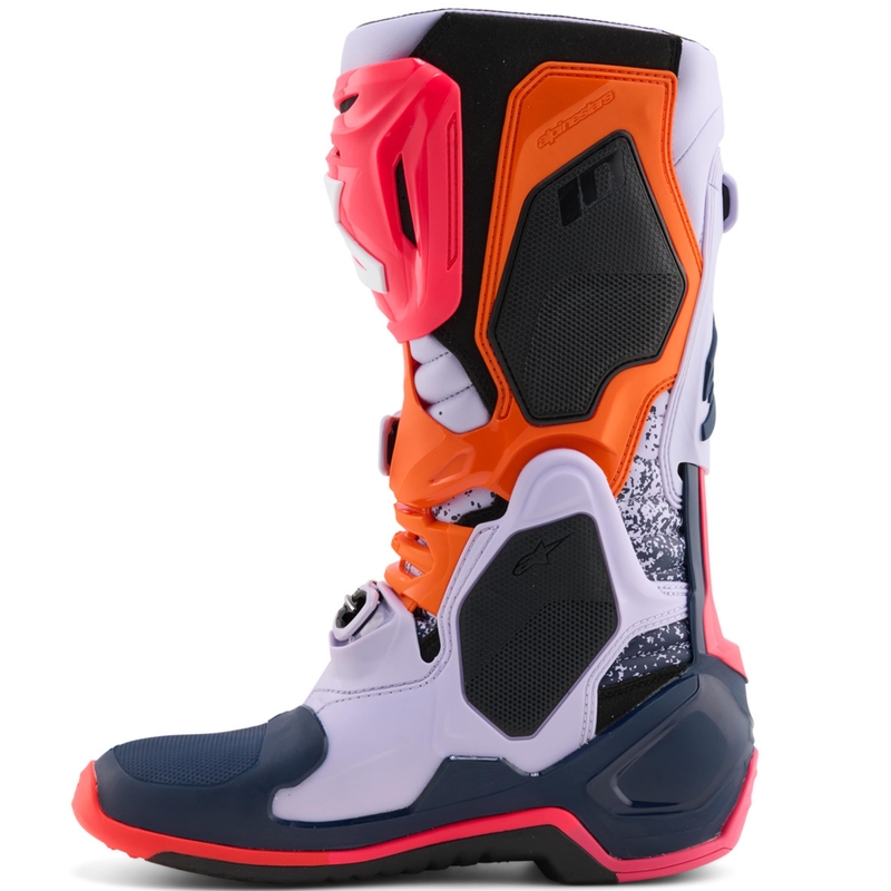 Motokros škornji Alpinestars TECH 10 Limited Edition Records črne barve
