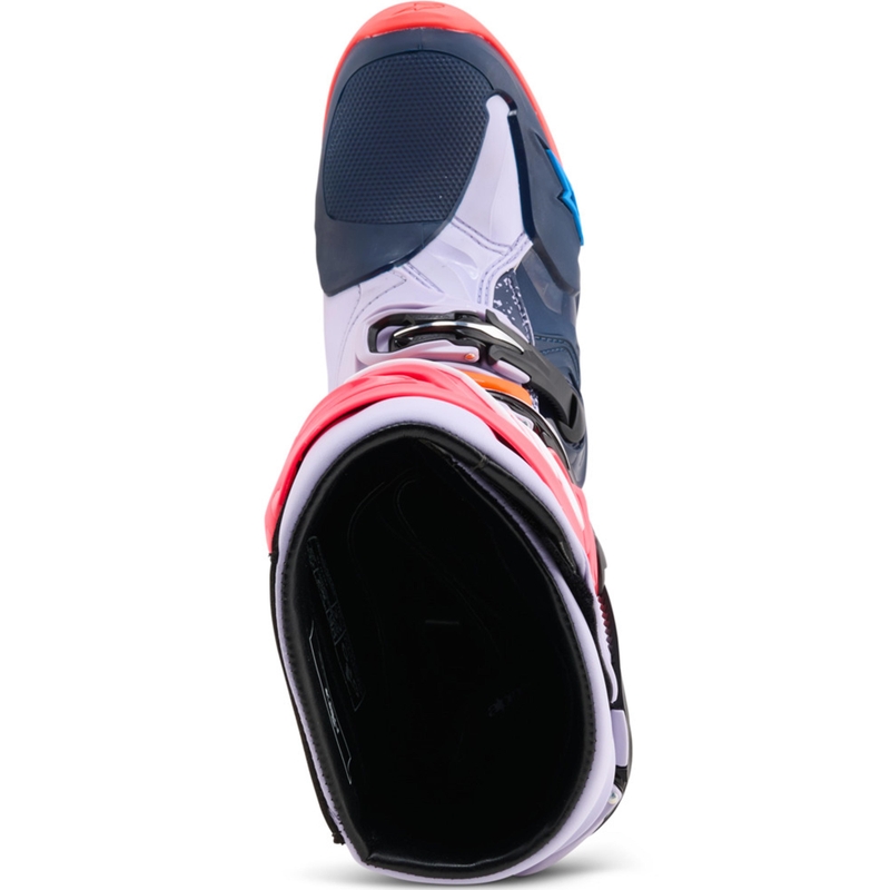 Motokros škornji Alpinestars TECH 10 Limited Edition Records črne barve