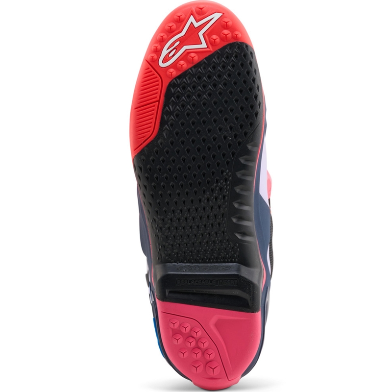 Motokros škornji Alpinestars TECH 10 Limited Edition Records črne barve