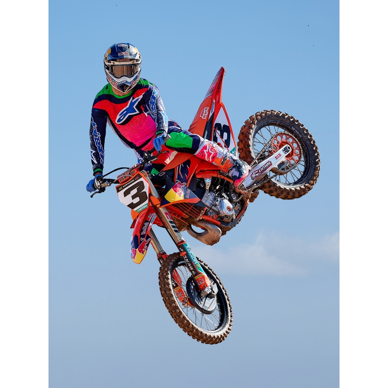 Motokros hlače Alpinestars Supertech Limited Edition Records, sive