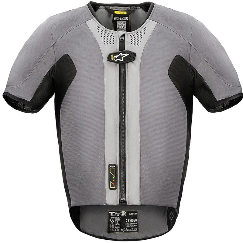Alpinestars TECH-AIR®5 V2 sistem zračnih blazin, sivo-črn