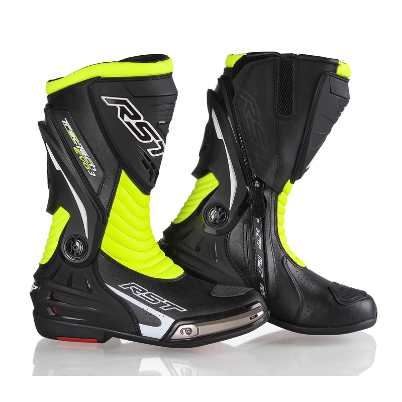 RST Tractech Evo 3 Sport black-fluo yellow motoristični škornji naprodaj razprodaja