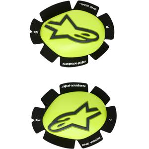 Alpinestars GP Plus drsniki 2 kosa fluo rumeno-črni