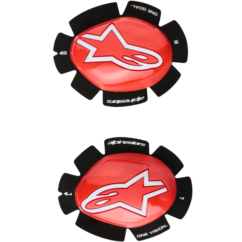 Alpinestars GP Plus drsniki 2 kosa rdeče-beli