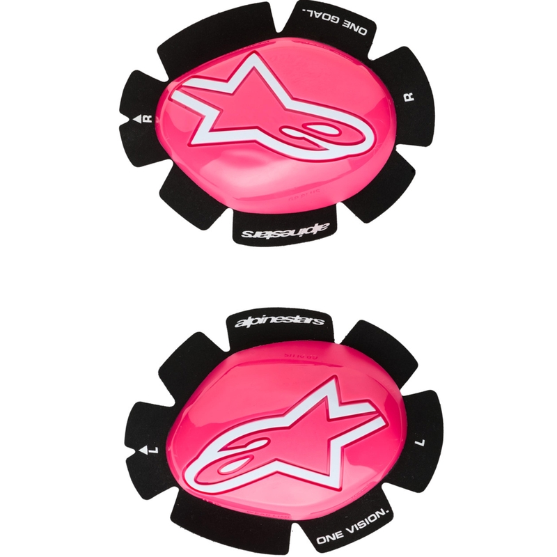 Alpinestars GP Plus drsniki 2 kosa fluo roza-beli