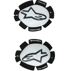 Alpinestars GP Plus drsniki 2 kosa belo-črni