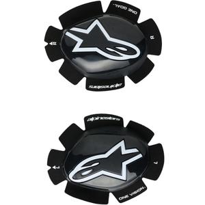 Alpinestars GP Plus drsniki 2 kosa črno-beli