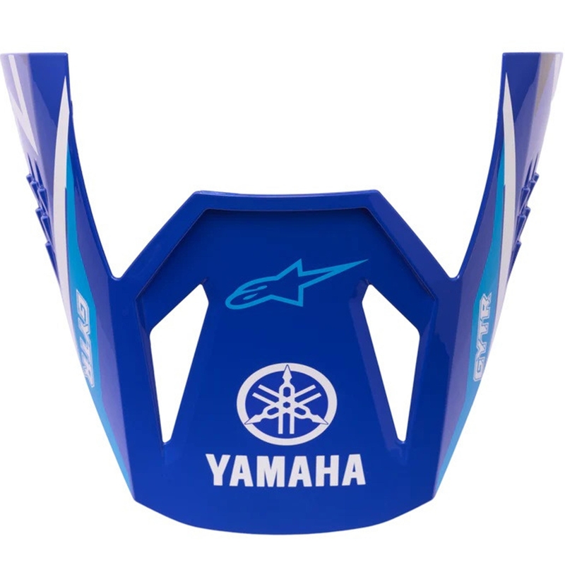Vizir za motoristično čelado Alpinestars S-M3 Yamaha kolekcija modro-bela
