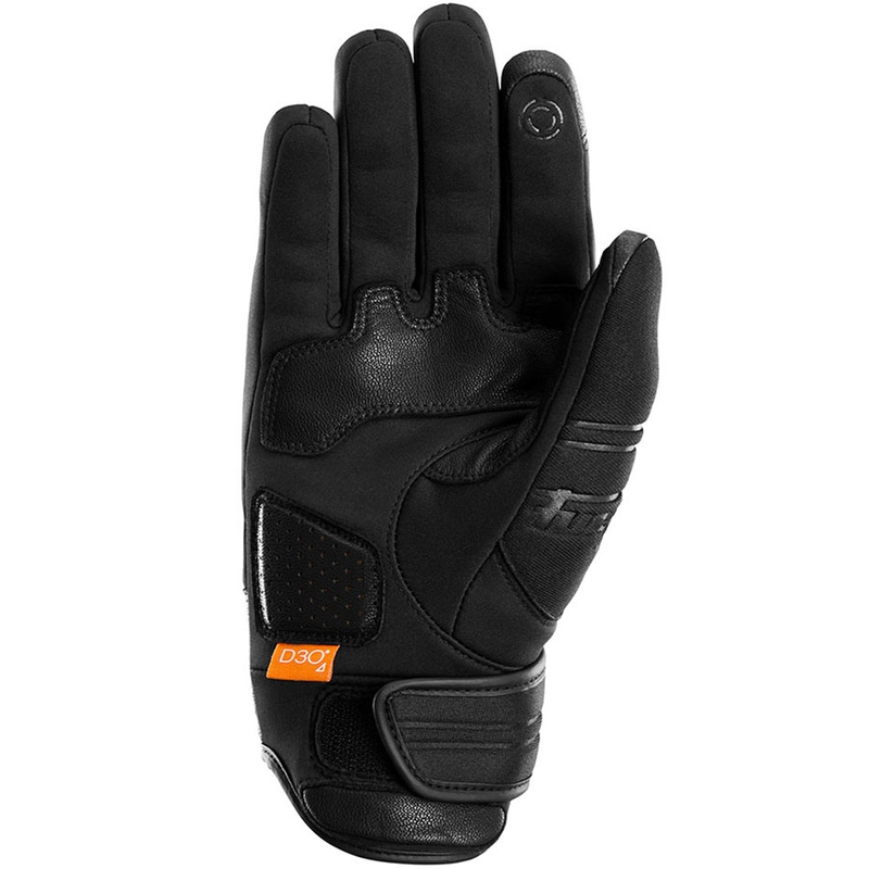 Moto rokavice Furygan TD Soft D3O® PRIMALOFT® črne barve
