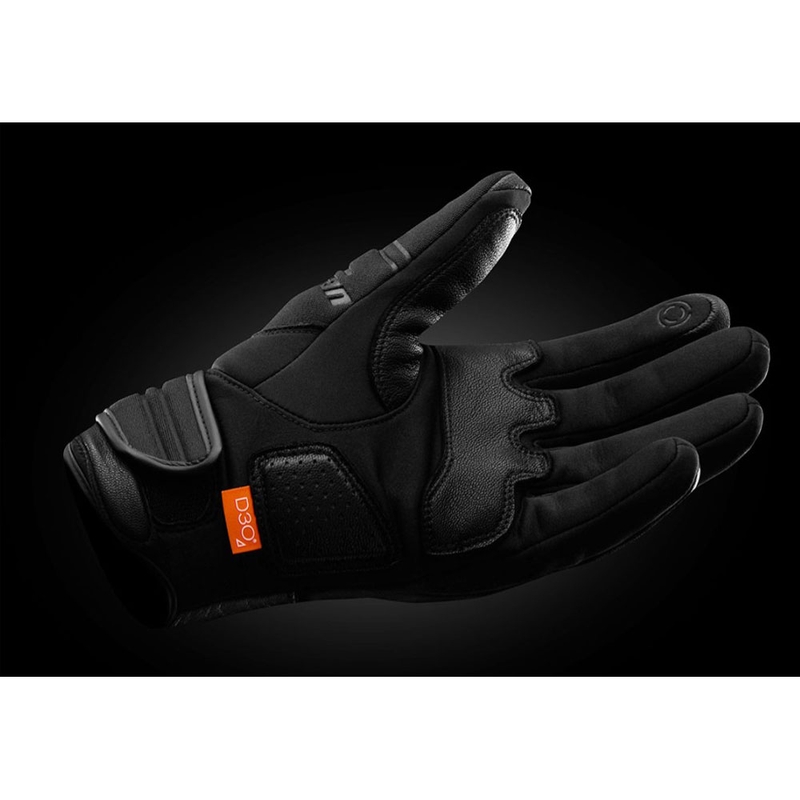 Moto rokavice Furygan TD Soft D3O® PRIMALOFT® črne barve